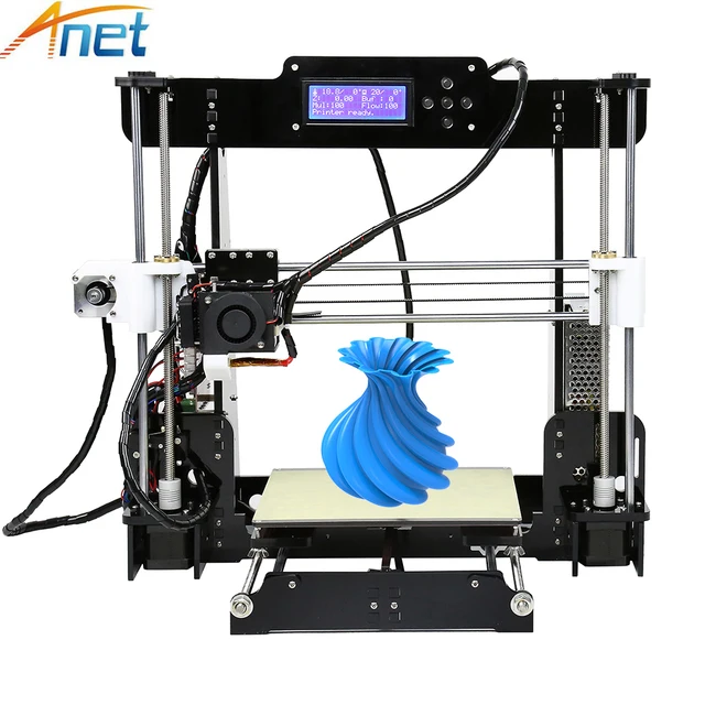 Special Offers Anet Autolevel&normal A8 3D Printer DIY Reprap i3 Easy Assemble 3D Printing with 10M Filament 8GB SD Card+Tool LCD + Video Free