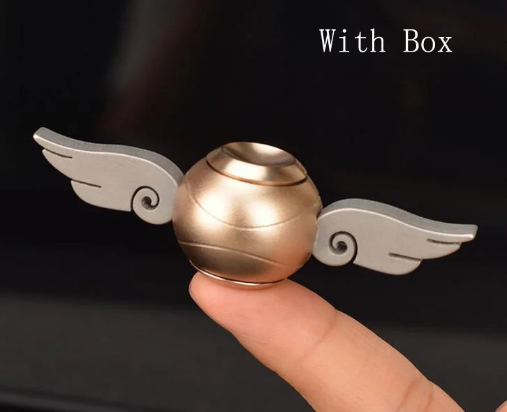 

Spinner Golden Snitch Spiner Wings Toys Cupid Quidditch Golden Dorada Hand Finger Spinner EDC Kids Adults Gifts Anti Stress Toys