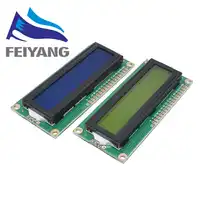 20pcs 1602 16x2 Character LCD Display Module HD44780 Controller Blue/Green screen blacklight LCD1602 LCD monitor