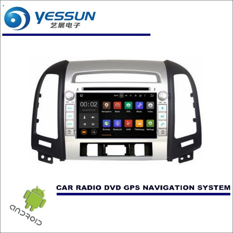 Discount YESSUN For Hyundai Santa Fe 2006~2012 DVD CD GPS Player Radio Navi Stereo HD Screen - Wince / Android Car Navigation Multimedia 0