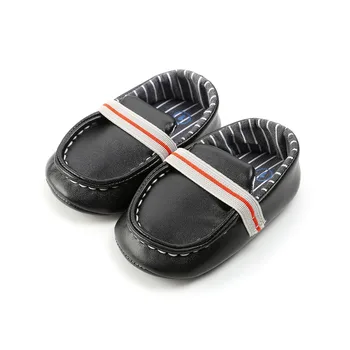 

Baby Newborn Shoes For Girls Boys PU Toddler Shoes First Walkers Soft Peas Shoes Baby Footwear