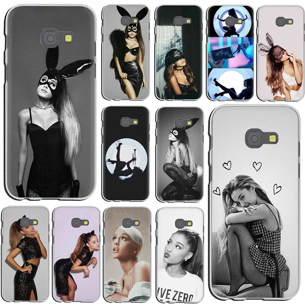 

Ariana Grande AG Rainbow hard Phone Case for Samsung Galaxy J7 J6 J5 J3 J2 J1 2015 2016 Prime 2017 EU US Version