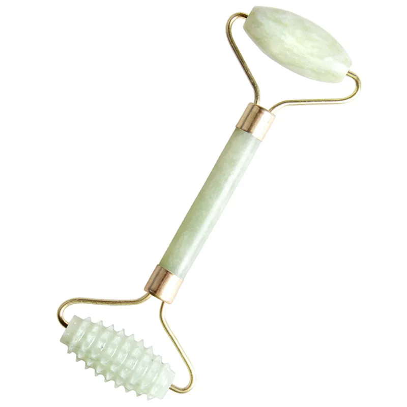 Kifit天然ヒスイ顔マッサージローラースパヘッド痩身フェイスネックひげリラクゼーション美容ツール Jade Face Massage Jade Face Massage Rollerface Massage Roller Aliexpress