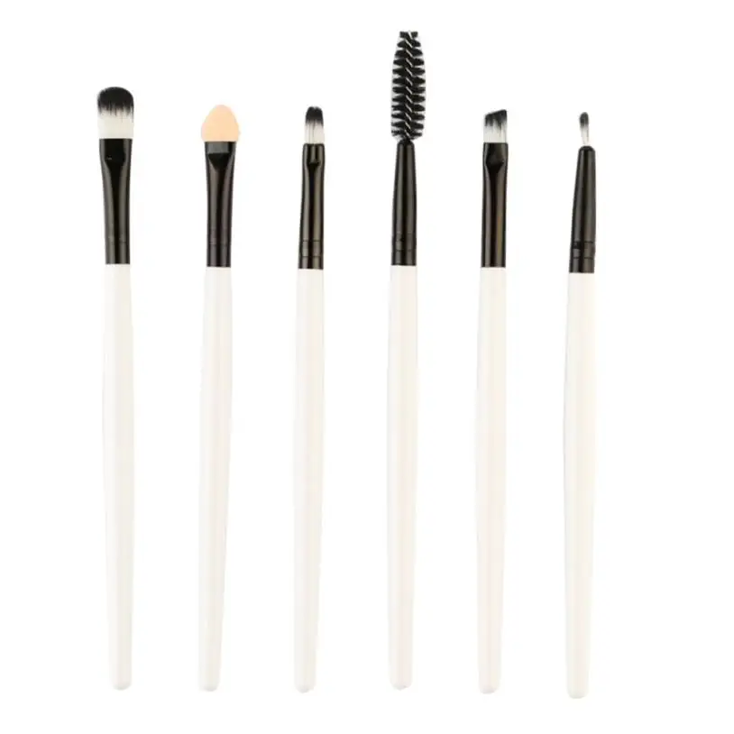 6 Pcs Makeup Brush Portable Flexible Applicator Tool Foundation Makeup