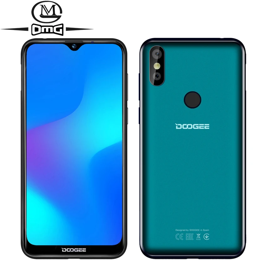 

DOOGEE Y8 4G Smartphone Android 9.0 Face Fingerprint ID 6.1" HD 3400mAh MT6739 Quad-Core 3GB RAM 16GB ROM 8MP+8MP Mobile Phone