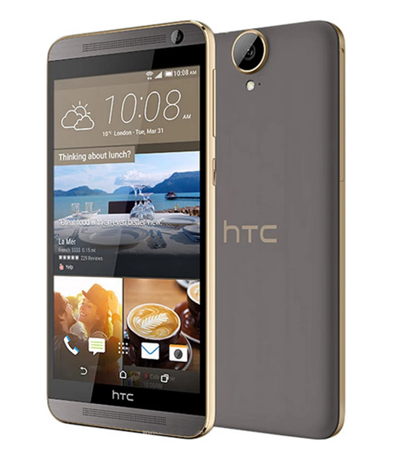 htc One E9 Plus, 5,5 дюймов, 32 Гб ПЗУ, 3 ГБ ОЗУ, Восьмиядерный процессор MTK, МП LTE, две sim-карты, разблокированный сенсорный экран для телефона