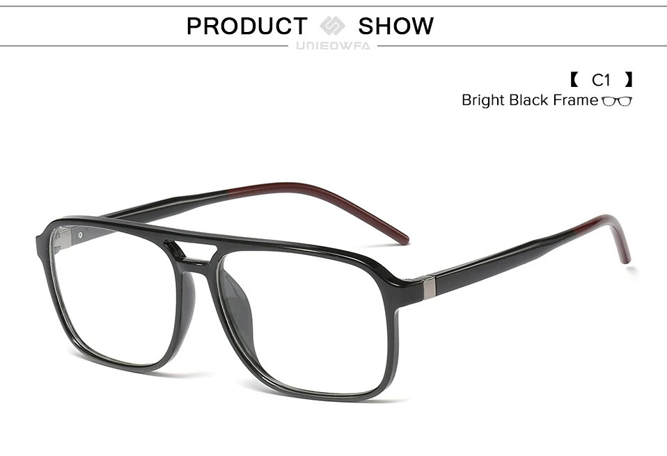 Чистые прозрачные очки для мужчин, оправа оптической степени, оправа для очков TR90, очки по рецепту, оправа для очков при близорукости