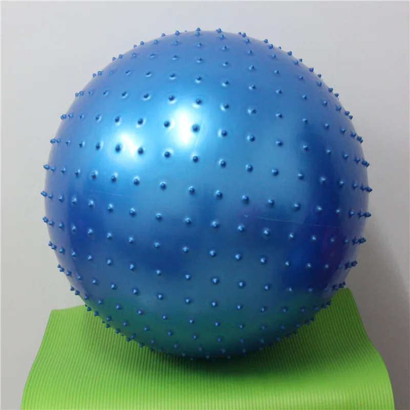 Синяя песня подлинный утолщение диаметр 85 см взрывозащищенный точечный массаж надувной йога мяч утолщение фитнес оборудование