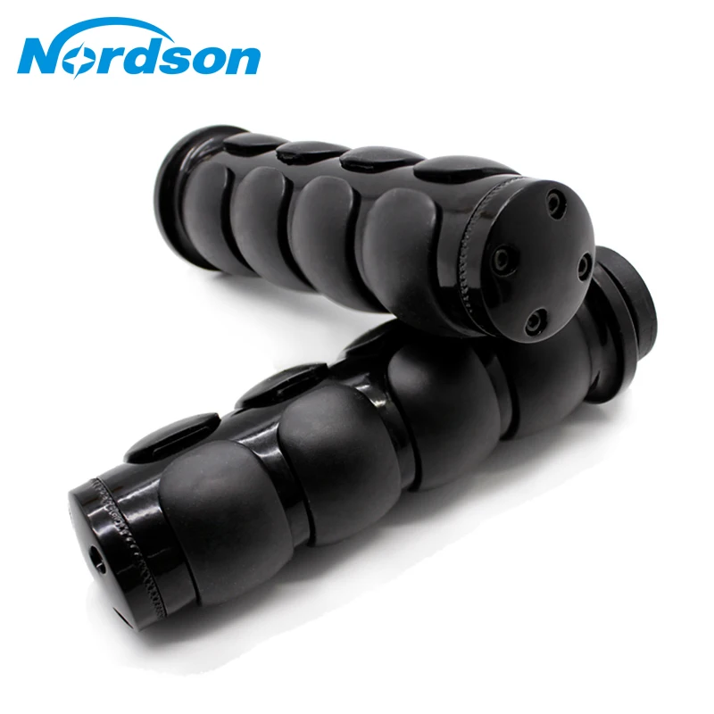 Nordson Universal 1 25mm Motorcycle Handlebar Hand Grips For Harley Suzuki Kawasaki Yamaha Honda Steed 400/600 SHADOW 400/750 фильтр для мотоцикла steed 400 600 shadow 400 vt750