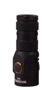 Фонарь из нержавеющей стали MATEMINCO S02 CREE XPG3/2 NICHIA 219C Макс. 1630LM уличный фонарь для повседневного ношения самообороны - Испускаемый цвет: black