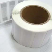 1000 шт./roll UHF RFID ISO 18000-6C 915 мГц AZ 9662 H3 чип пассивный uhf rfid Стикеры label размеры: 73*23 мм узнать диапазон 6 м