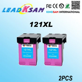 

2pcs compatible for hp121 121Color ink cartridge compatible for 121xl Deskjet F2560/2568/4280/4238/4288 high capacity