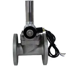 Фланец нержавеющей стали клапана аварийного отключения газа 0.1мпа промышленный сжиженный, клапан соленоида природного газа Н. О. Взрывозащищенные