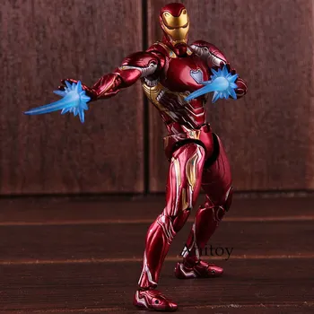 

Marvel Avengers Infinity War Iron Man MK 50 SHF Ironman Action Figure PVC Collectible Model Toy