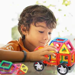 Размер большой магнитный дизайнерский Строительный набор модель и строительные игрушки магниты магнитные блоки Развивающие игрушки для