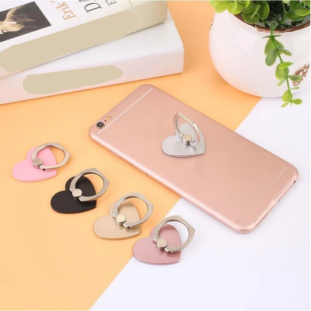 360 Heart Phone Holder Degree Holder For Phone Ring Handset Bracket For Desktop Tablet For Samsung for Huawei for Xiaomi