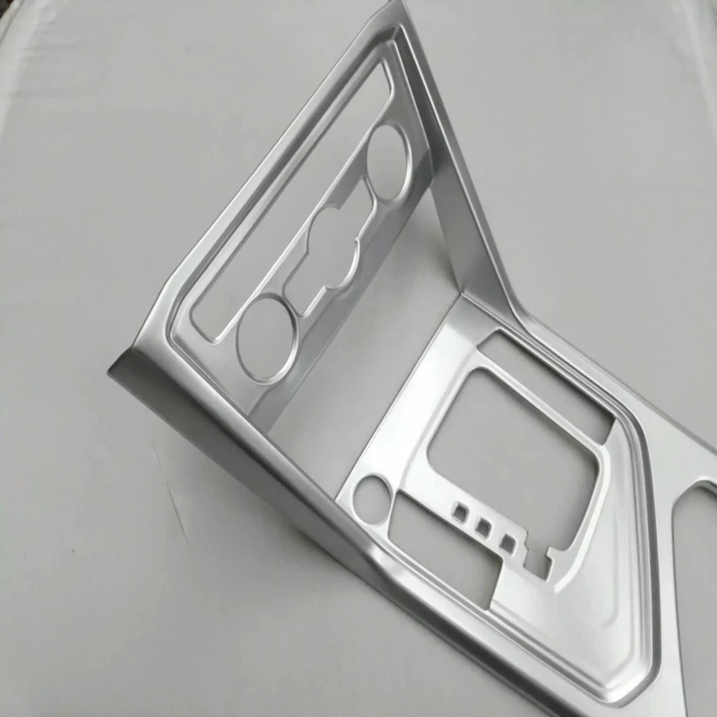 ABS Матовый общий коробка передач Крышка стакана воды рамка с блестками отделка для Volkswagen VW Tiguan L аксессуары для интерьера 1 шт