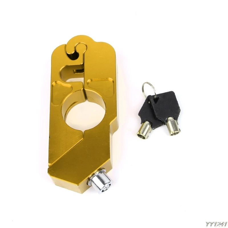 

Motorcycle Handlebar Lock Aluminum Alloy Scooter ATV Brake Clutch Security Safety Theft Protection Locks for Honda G6KC