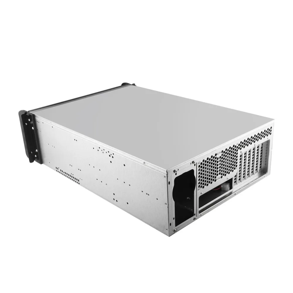 6-8 GPU 4U Биткойн Майнинг сервер рамка чехол эфириума ETH с 10 вентиляторами и блокировкой на рамке Rig графика