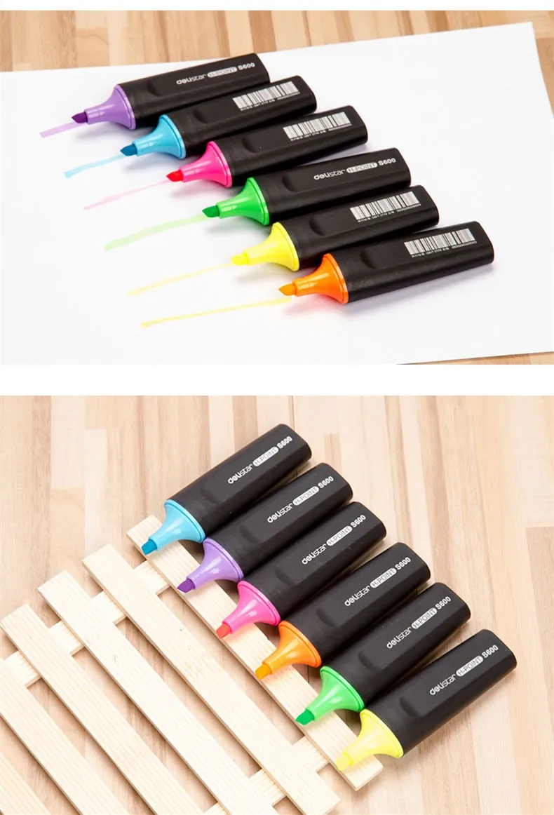 Highlighters Markers Assorted Colors Bulk Fluorescent Highlighter