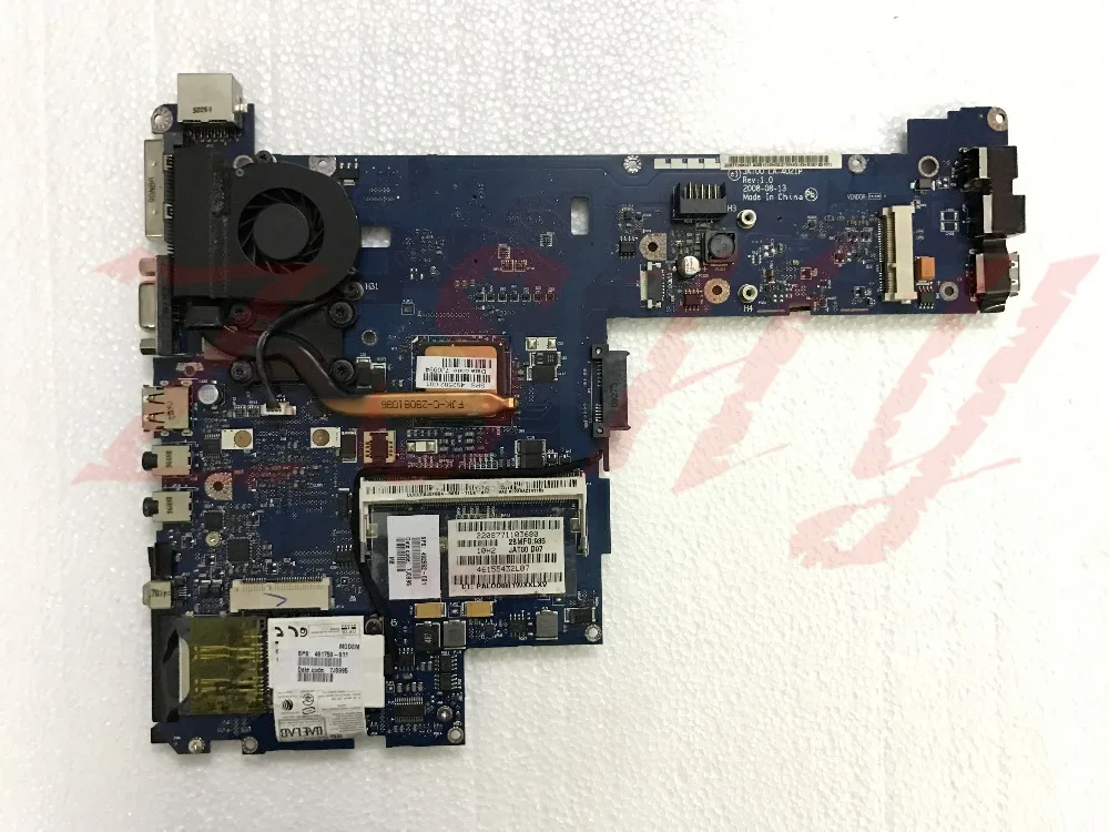 Материнская плата для ноутбука hp 2530p 513947-001 ddr2 la-4021 Бесплатная доставка 100% ТЕСТ ОК |