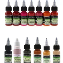 Макияж татуировки пигментные краски для тату пигмент Перманентный пигмент для перманентного макияжа для бровей или губ