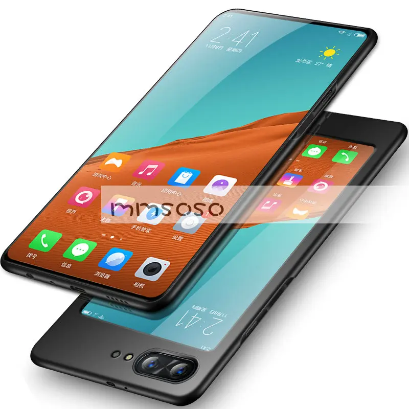 

ZTE Nubia X Case 6.26'' ZTE Nubia X Cover 360 Full Protection Soft Silicone Back Case for ZTE nubiaX Cover Funda