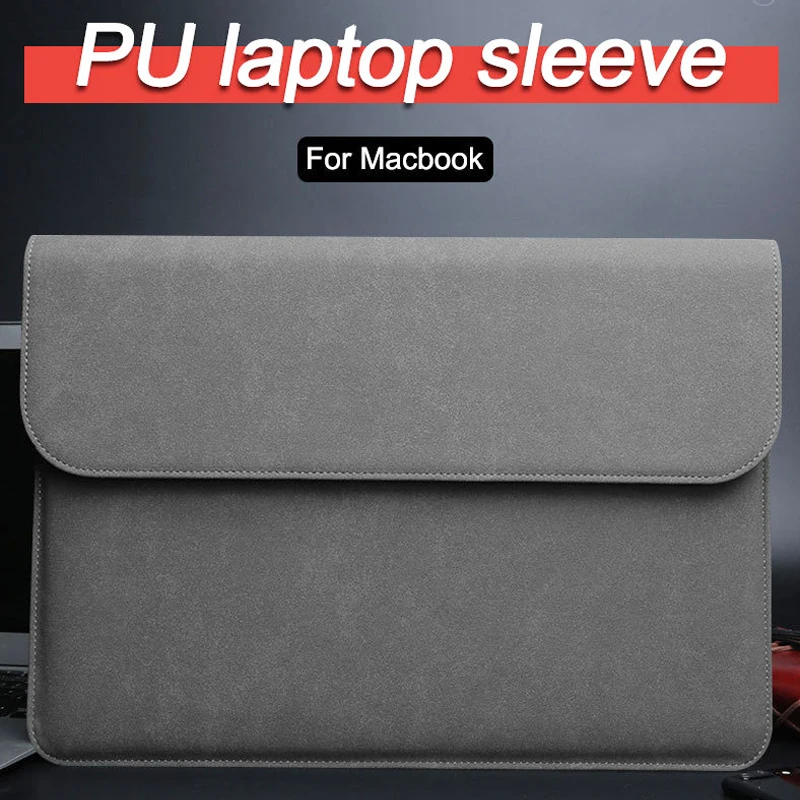 Горячая Матовая PU Сумка для ноутбука для Xiaomi Macbook Pro 13 Чехол Air 11 12 retina 14 15 15,6 Lap top сумки для женщин мужчин чехол