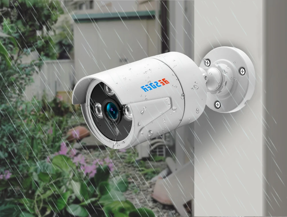 Besder HD 1080P Проводная ip-камера 2.0MP Камера Безопасности ИК ночного видения металлическая Водонепроницаемая наружная домашняя камера безопасности RTSP XMEye