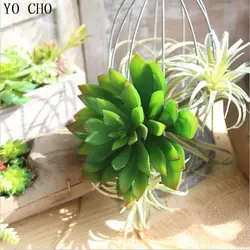Йо Чо 1 шт. яркие высокого класса искусственные сочные лотоса растения поддельные цветок для домашнего офиса сад Декор DIY зеленый
