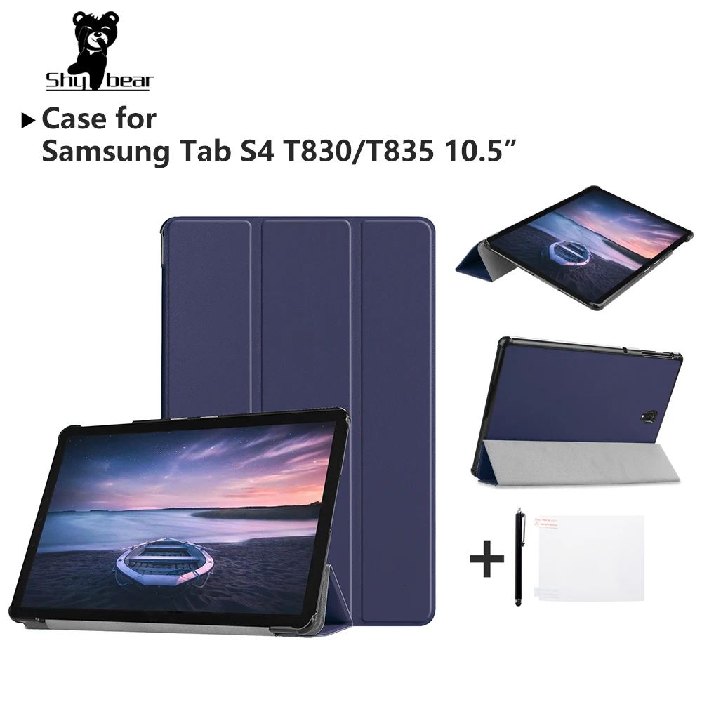 Чехол для samsung Galaxy Tab S4 10 5 ''SM-T835 T830 2018 T835 дюймов авто Пробуждение/спящий чехол