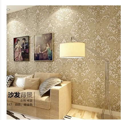 Living Tapete 3d Wall Paper Luxury Wallpaper for Living Room Bedroom Home Decor Modern Photo tapete papel de - Living Tapete