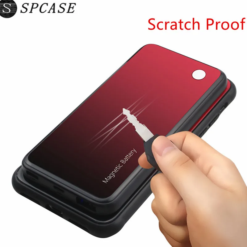 SPCASE 5000mAh Wireless Magnetic Battery Charger Cover For