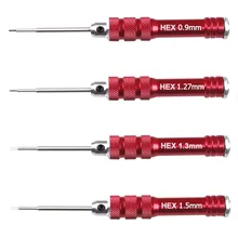 0,9/1,27/1,3/1,5 мм Hex отвертка Набор инструментов Сталь для Радиоуправляемый вертолет автомобиль RC беспилотный летательный аппарат модель ремонтные Инструменты Отвертки