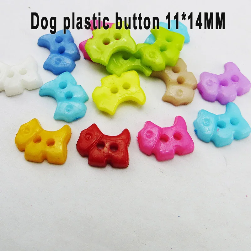 

100PCS FRUIT colors dog button Advanced Dyed plastic buttons coat boots sewing clothes accessory p-253