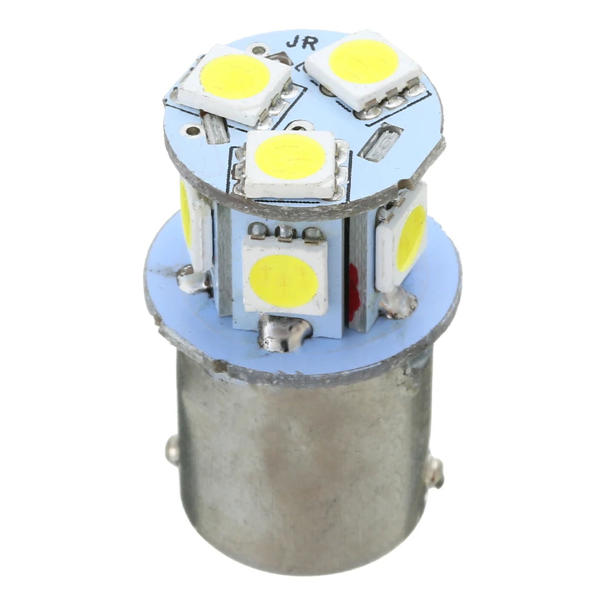 2Pcs White Car Signal Lights BA15S R5W 1156 5050 8SMD 12V LED Car Tail Turn Signal Light Bulb Car Styling