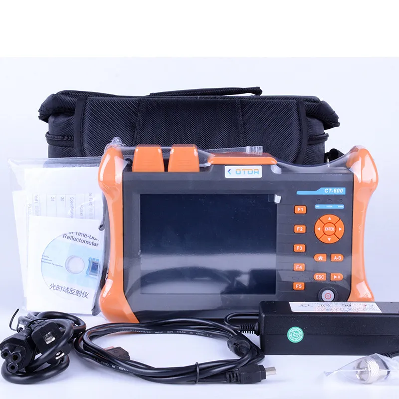 

OTDR TMO-300-SM-A OTDR 1310/1550nm 30/28dB,Integrated VFL, Touch Screen Optical Time Domain Reflectometer