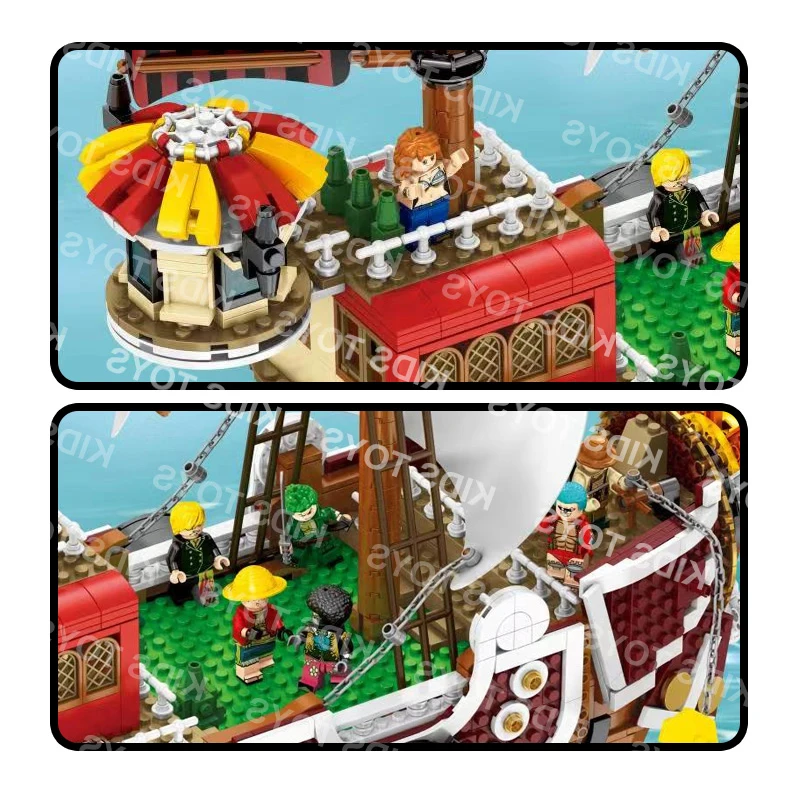 3D2Y Playmobil один кусок тысяча солнечного корабля 9 фигурок пират lepining SY6297 корабль