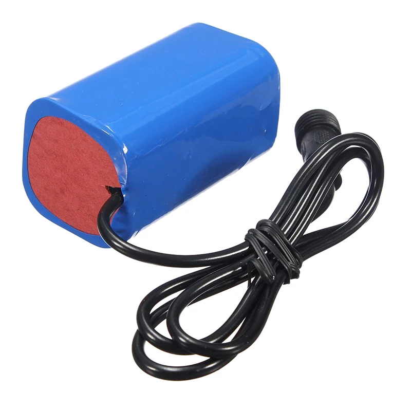 

Rechargeable Battery Pack 8.4v 6000mAh Bicycle Headlamp + Case