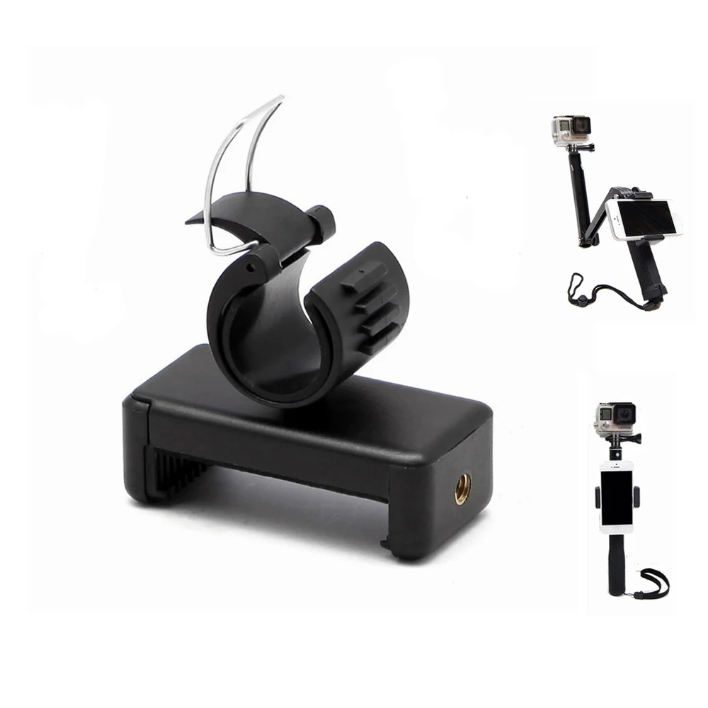 

Stretchable Rotating Selfie Cell Phone Holder Mount Bracket Clip For Mobile Phone Smartphone Camera Tripod