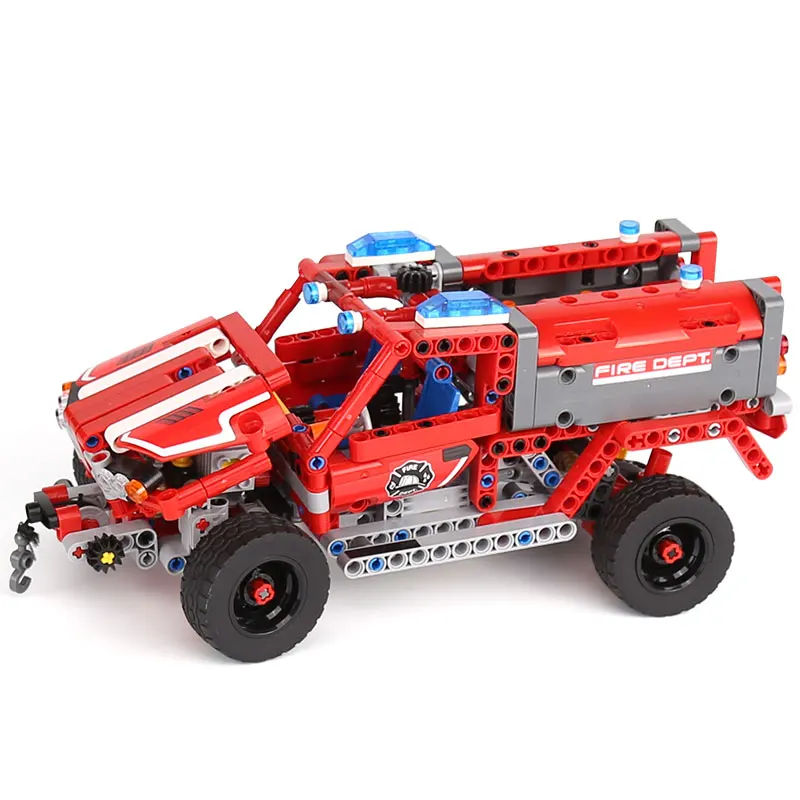 

Lepin 20079 575Pcs Technic Series the legoing 42075 First Responder Set Building Blocks Bricks Educational Toy For Kids As Gifts