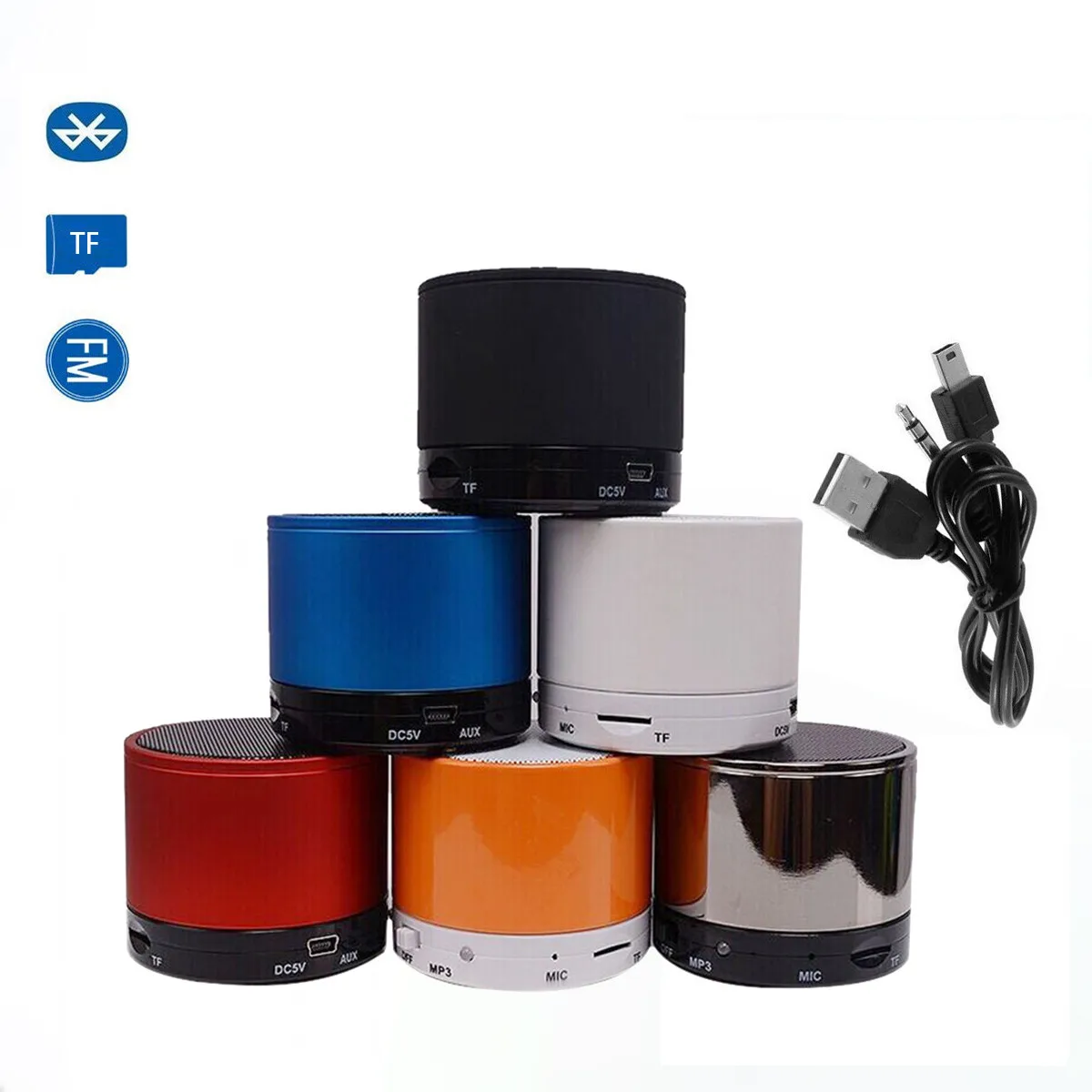 

Portable Wireless Speaker Bluetooth 4.2 Subwoofer NFC Function Outdoor Speakers Deep Bass IPX5 Waterproof Z520