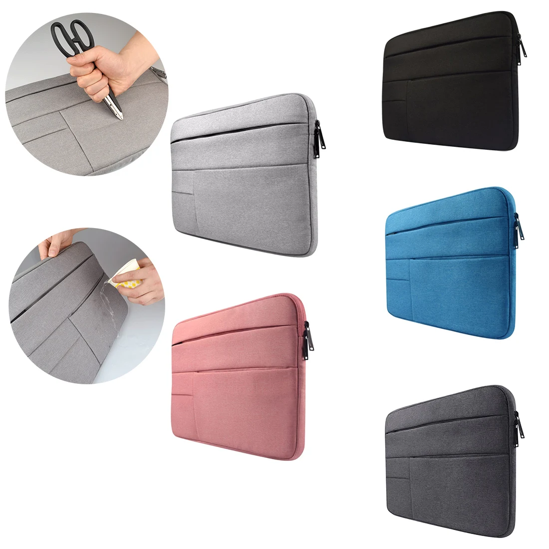 

Laptop Sleeve bag for Dell Asus Lenovo HP Acer Computer 11 12 13 14 15 inch for Macbook Air Pro Notebook 15.6 Sleeve Case Simple