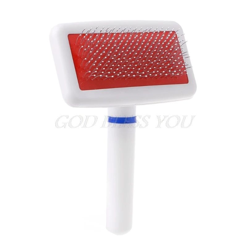 

Pet Dog Cat Puppy Hair Shedding Grooming Trimmer Fur Comb Brush Slicker Tool