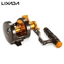 9 BBs троллинговая катушка для рыбалки на станке 2-Скорость вправо/левая рука литье Морская Рыбалка Катушка морской катушка для заброса приманки катушки