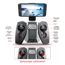 0.3MP HD Camera RC Quadcopter Drone With WIFI FPV Camera And Live Video - Flexiable Foldable Aerofoils Helicopter Mini-Drone X18