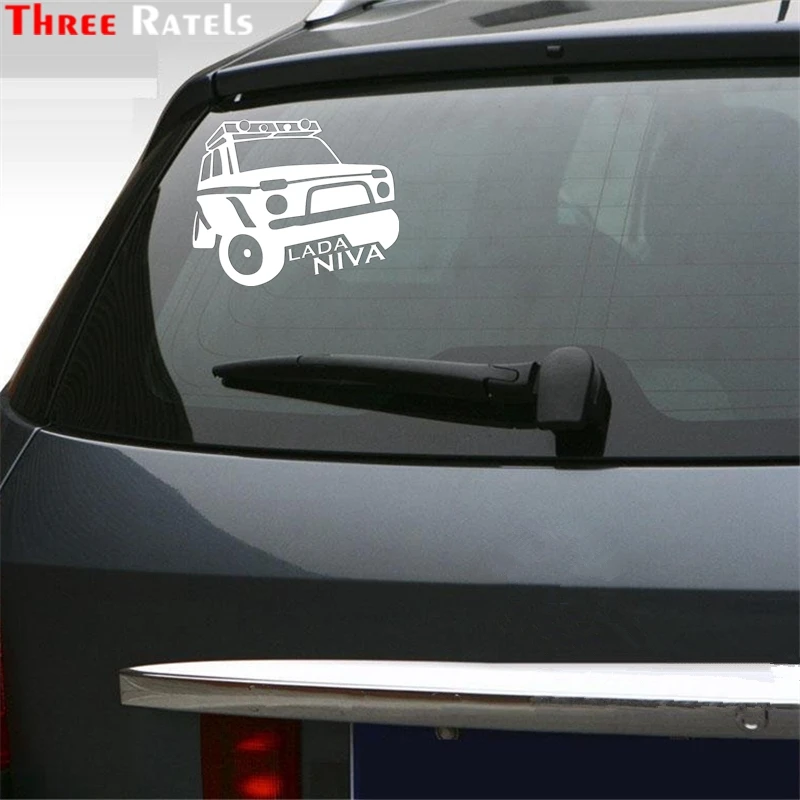 Three Ratels TZ 507 16.2*20см 12.1*15см 1 4шт LADA NIVA Лада Нива наклейки на авто автомобиль Наклейки