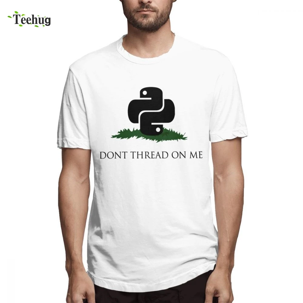 New Custom Python Programmer Programming Language T shirt Homme Tee ...