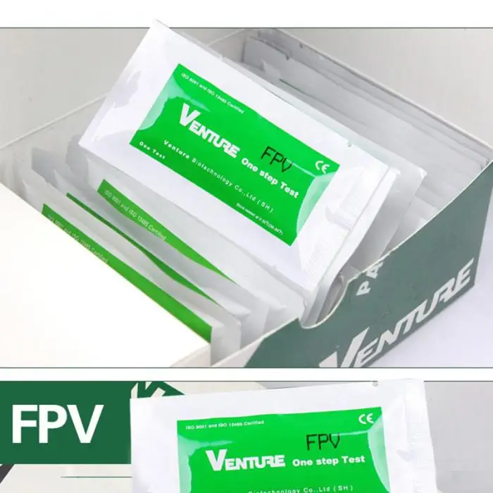 FPV/TOXO Test Paper Feline Tick Cat Virus Test Strip for Home Pet Medical Supplies 669