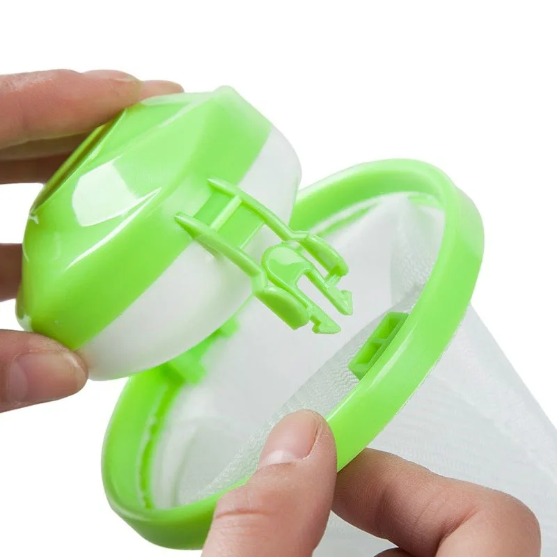 

2019 Washing Machine Float Filter Bag Laundry Hair Catcher Reusable Filter Bag Floating Pet Fur Remover Lint Hair Catcher